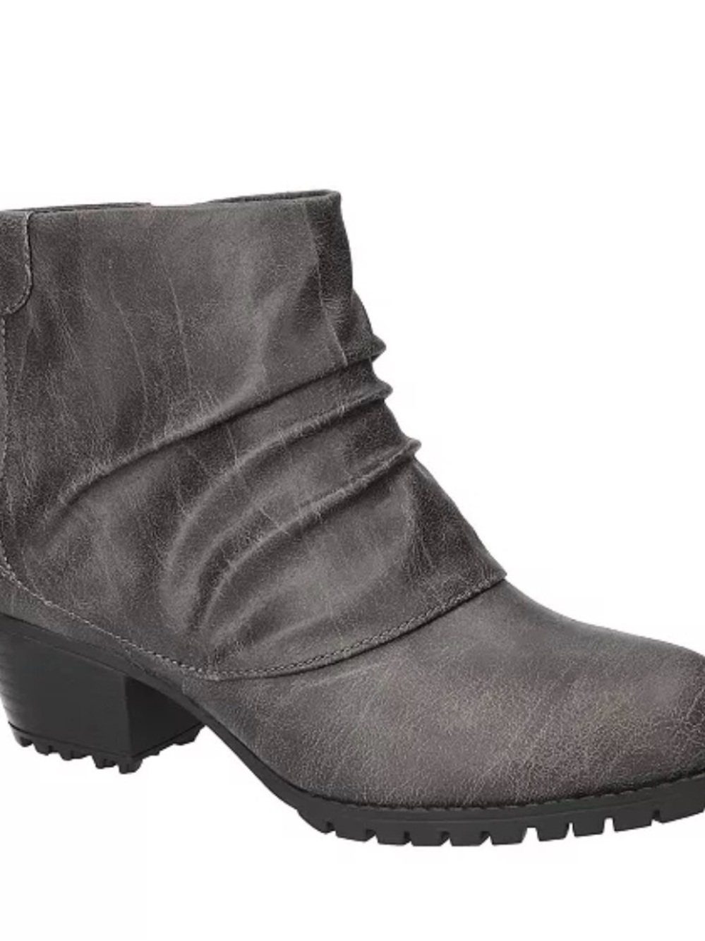 Easy street Women’s  Ambrose  Slouch Ankle Bootie - Casual LowBlock Heel 7M NWOT